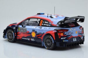 Hyundai i20 Coupe WRC #8 O. Tanak / M. Jarveoja Rally Monte Carlo 2020 IXO 1:18 18RMC067C Метал — снимка 5 от 6