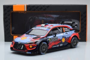 Hyundai i20 Coupe WRC #8 O. Tanak / M. Jarveoja Rally Monte Carlo 2020 IXO 1:18 18RMC067C Метал — снимка 6 от 6