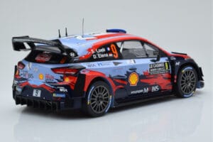 Hyundai i20 Coupe WRC #9 S. Loeb / I. Galmiche Rally Monte Carlo 2020 IXO 1:18 18RMC067B Метал — снимка 2 от 6