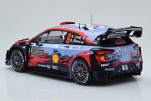 Hyundai i20 Coupe WRC #9 S. Loeb / I. Galmiche Rally Monte Carlo 2020 IXO 1:18 18RMC067B Метал — снимка 5 от 6