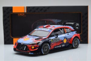 Hyundai i20 Coupe WRC #9 S. Loeb / I. Galmiche Rally Monte Carlo 2020 IXO 1:18 18RMC067B Метал — снимка 6 от 6