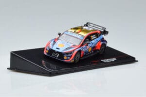 Hyundai i20 N Rally1 #11 T. Neuville / M. Wydaeghe Rally Finland 2022 IXO 1:43 RAM866 Метал — снимка 2 от 4