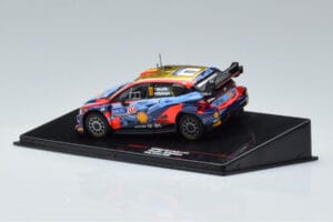 Hyundai i20 N Rally1 #11 T. Neuville / M. Wydaeghe Rally Finland 2022 IXO 1:43 RAM866 Метал — снимка 3 от 4