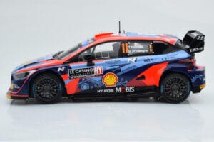 Hyundai i20 N Rally1 #11 T. Neuville / M. Wydaeghe Rally Monte Carlo 2022 IXO 1:18 18RMC112 Метал — снимка 3 от 6