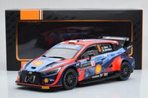Hyundai i20 N Rally1 #8 O. Tanak / M. Jarveoja Rally Monte Carlo 2022 IXO 1:18 18RMC113 Метал — снимка 6 от 6