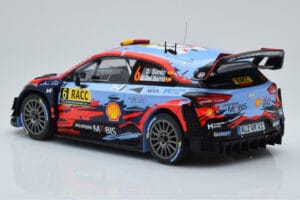 Hyundai i20 Coupe WRC #6 D. Sordo / C. del Barrio Rally Catalunya 2019 IXO 1:18 18RMC052C Метал — снимка 5 от 6