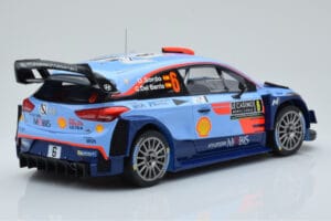 Hyundai i20 Coupe WRC #6 D. Sordo / C. del Barrio Rally Monte Carlo 2018 IXO 1:18 18RMC030C Метал — снимка 2 от 6