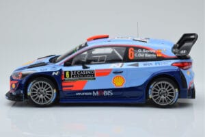 Hyundai i20 Coupe WRC #6 D. Sordo / C. del Barrio Rally Monte Carlo 2018 IXO 1:18 18RMC030C Метал — снимка 3 от 6