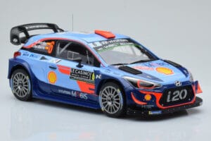 Hyundai i20 Coupe WRC #6 D. Sordo / C. del Barrio Rally Monte Carlo 2018 IXO 1:18 18RMC030C Метал — снимка 4 от 6