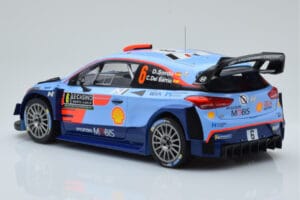 Hyundai i20 Coupe WRC #6 D. Sordo / C. del Barrio Rally Monte Carlo 2018 IXO 1:18 18RMC030C Метал — снимка 5 от 6