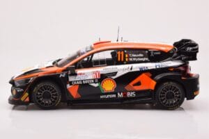 Hyundai i20 N Rally1 #11 T. Neuville / M. Wydaeghe Rally Croatia 2023 IXO 1:18 18RMC160A Метал — снимка 3 от 6