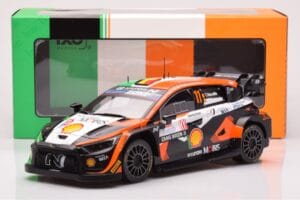 Hyundai i20 N Rally1 #11 T. Neuville / M. Wydaeghe Rally Croatia 2023 IXO 1:18 18RMC160A Метал — снимка 6 от 6