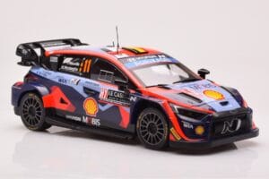 Hyundai i20 N Rally1 #11 T. Neuville / M. Wydaeghe Rally Monte Carlo 2023 IXO 1:18 18RMC153A Метал — снимка 4 от 6