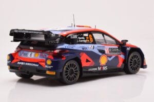 Hyundai i20 N Rally1 #6 D. Sordo / C. Carrera Rally Monte Carlo 2023 IXO 1:18 18RMC153B Метал — снимка 2 от 6