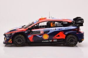 Hyundai i20 N Rally1 #6 D. Sordo / C. Carrera Rally Monte Carlo 2023 IXO 1:18 18RMC153B Метал — снимка 3 от 6
