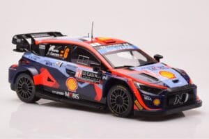 Hyundai i20 N Rally1 #6 D. Sordo / C. Carrera Rally Monte Carlo 2023 IXO 1:18 18RMC153B Метал — снимка 4 от 6