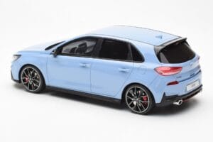 Hyundai i30 N Светлосин Otto 1:18 OT425 Смола — снимка 5 от 6