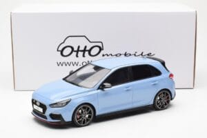 Hyundai i30 N Светлосин Otto 1:18 OT425 Смола — снимка 6 от 6