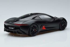 Jaguar C-X75 Черен Almost Real 1:18 810605 Метал — снимка 3 от 7