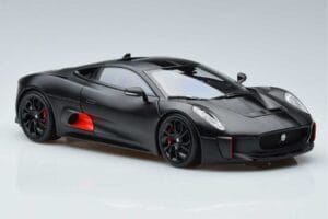 Jaguar C-X75 Черен Almost Real 1:18 810605 Метал — снимка 5 от 7