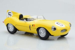 Jaguar D-Type #5 Ecurie Nationale Belge 24 Hours of Le Mans 1956 CMR 1:18 CMR143 Метал — снимка 4 от 6