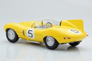 Jaguar D-Type #5 Ecurie Nationale Belge 24 Hours of Le Mans 1956 CMR 1:18 CMR143 Метал — снимка 5 от 6