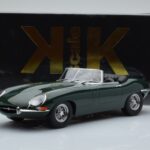 Jaguar E-Type Series 1 Roadster Зелен KK-Scale 1:18 - image 6 of 6