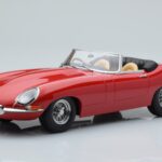 Jaguar E-Type Series 1 Roadster Червен KK-Scale 1:18