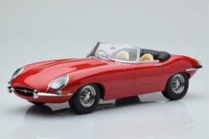 Jaguar E-Type Series 1 Roadster Червен KK-Scale 1:18