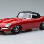 Jaguar E-Type Series 1 Roadster Червен KK-Scale 1:18