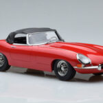 Jaguar E-Type Series 1 Roadster Червен KK-Scale 1:18 - image 4 of 6