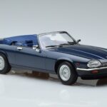 Jaguar XJS V12 Кабриолет Син Металик Лимитирана Серия Norev 1:18 182636 Метал - image 4 of 6