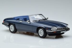 Jaguar XJS V12 Кабриолет Син Металик Лимитирана Серия Norev 1:18 182636 Метал — снимка 4 от 6