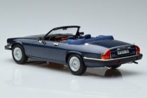 Jaguar XJS V12 Кабриолет Син Металик Лимитирана Серия Norev 1:18 182636 Метал — снимка 5 от 6