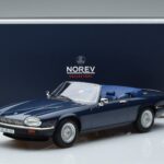 Jaguar XJS V12 Кабриолет Син Металик Лимитирана Серия Norev 1:18 182636 Метал - image 6 of 6