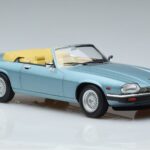 Jaguar XJS V12 Кабриолет Светлосин Металик Norev 1:18 182635 Метал - image 4 of 6