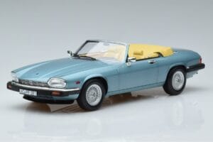 Jaguar XJS V12 Кабриолет Светлосин Металик Norev 1:18 182635 Метал
