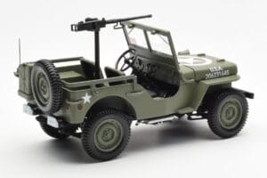 Jeep Willys MB US Army D-Day 1944 Norev 1:18 189016 Метал — снимка 3 от 10