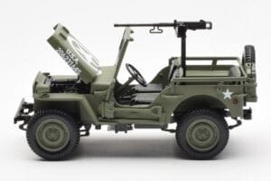 Jeep Willys MB US Army D-Day 1944 Norev 1:18 189016 Метал — снимка 6 от 10