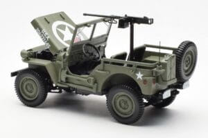 Jeep Willys MB US Army D-Day 1944 Norev 1:18 189016 Метал — снимка 7 от 10