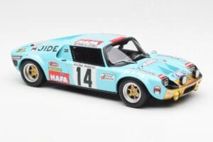 Jide 1600S Gr.4 #14 J. Ragnotti / Jaubert Criterium des Cevennes 1972 Otto 1:18 OT287 Смола — снимка 4 от 6