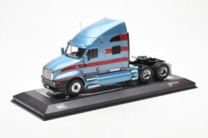 Kenworth T2000 Светлосин Червен IXO 1:43 TR180 Метал — снимка 2 от 4