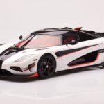 Koenigsegg Agera RS Arctic Бял GT Spirit 1:18