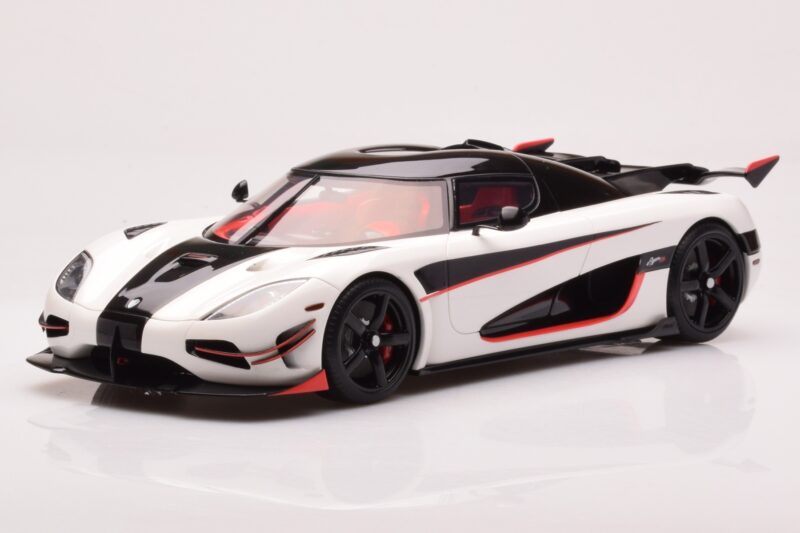 Koenigsegg Agera RS Arctic Бял GT Spirit 1:18
