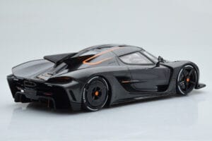 Koenigsegg Jesko Absolut Graphite Сив Asia Exclusive GT Spirit 1:18 CLDC025 Смола — снимка 2 от 6