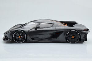 Koenigsegg Jesko Absolut Graphite Сив Asia Exclusive GT Spirit 1:18 CLDC025 Смола — снимка 3 от 6