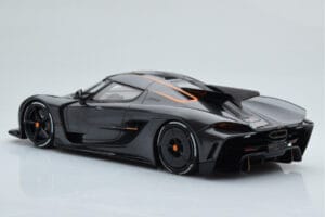 Koenigsegg Jesko Absolut Graphite Сив Asia Exclusive GT Spirit 1:18 CLDC025 Смола — снимка 5 от 6