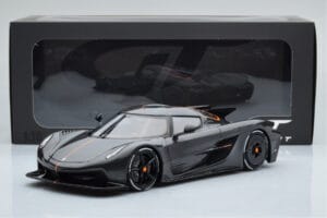 Koenigsegg Jesko Absolut Graphite Сив Asia Exclusive GT Spirit 1:18 CLDC025 Смола — снимка 6 от 6