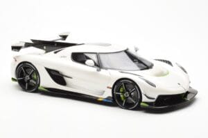 Koenigsegg Jesko Attack Бял GT Spirit 1:18 GT389 Смола — снимка 4 от 6
