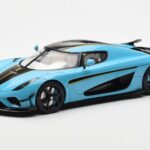 Koenigsegg Regera Baby Син GT Spirit 1:18
